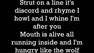 Duran Duran  Hungry Like The Wolf  Lyrics  1982 [upl. by Rumit]