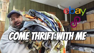 Come Thrift With Me For Clothing to Sell on Ebay and Poshmark [upl. by Congdon]