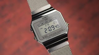 Is This New SuperThin Casio BETTER Than The Legendary F91W  Casio A700 Review [upl. by Aihn]