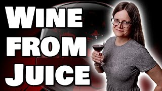 Easy Homemade Wine from Store Bought Juice [upl. by Nossyla]