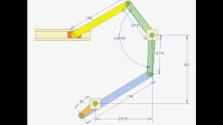 Dwell Slider Linkage 4 [upl. by Pamelina441]