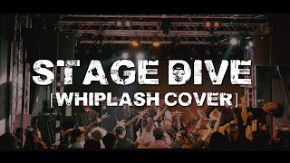 Vesper the Aerial  Stage Dive Whiplash cover  Live Video [upl. by Nuj140]