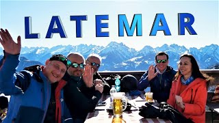 SKI CENTER LATEMAR SKI SAFARI 4 PREDAZZOPAMPEAGOOBEREGEN vlog 28 [upl. by Yeltrab]