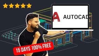 AutoCAD Free Trial  USE 15 DAYS FOR FREE  Fix With Zubair [upl. by Ssej]