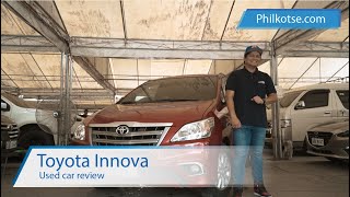 2015 Toyota Innova Philippines  Used Car Review  Philkotse [upl. by Jeni]