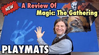 A Review Of Magic The Gathering Playmats Inked Stitched Chromiaskin Lands and More [upl. by Treva98]