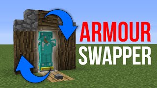 Armor Stand Swapper Tutorial for Minecraft Bedrock 120 [upl. by Nodle402]