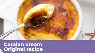 CATALAN CREAM  Original recipe [upl. by Meridel]