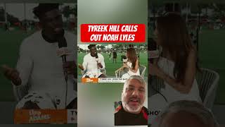 Tyreek hill calls out noah lyles [upl. by Jerry]