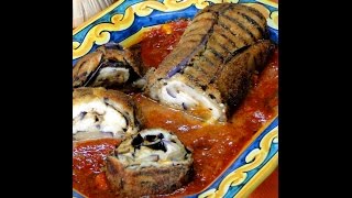 ROTOLO DI MELANZANE E MOZZARELLA CROCCANTE FILANTE [upl. by Priscilla]