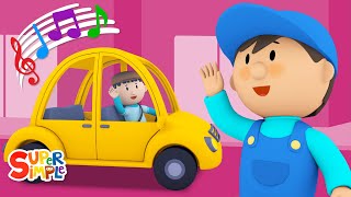 Driving In My Car  Carls Car Wash  Song for Kids [upl. by Renrut]