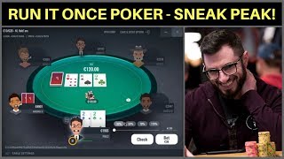 Phil Galfond Plays on Run It Once Poker [upl. by Lugar]