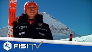 A Giant Slalom lesson with Federica Brignone  FISI Official [upl. by Agon]