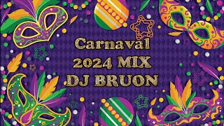 CARNAVAL 2024 MIX DJ BRUON alleen nieuwe liedjes [upl. by Zysk]