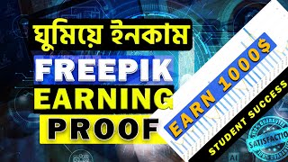 Freepik Earning Report  Become a Freepik Contributor 2024  Freepik Contributor Account 2024 [upl. by Dnamra]