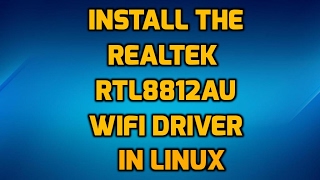 Install the Realtek rtl8812au Wifi Driver in Linux [upl. by Julianne]