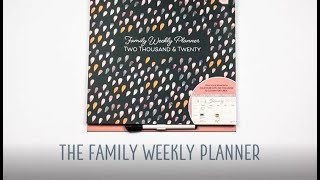 Family Weekly Planner 20192020 [upl. by Raphael]