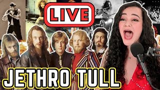 Jethro Tull  Aqualung  Opera Singer REACTS LIVE 💪😁💪 [upl. by Erdnaid307]