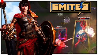 Smite 2 Bellona  Are Solo Laners Gonna be OP [upl. by Ahsaelat872]