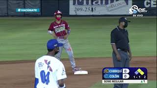 EnVIVO  Béisbol Juvenil  Chiriquí vs Colón [upl. by Usanis]