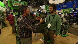 Primos Turkey Vest  Mossy Oak at SHOT Show 2018 [upl. by Gareth591]