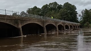 Beaver Dam DESTROYED Watch How Fast North Richmond Bridge Goes Under [upl. by Byers]