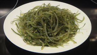 Seaweed Stem Recipe Korean Seaweed Stem [upl. by Ikcaj93]