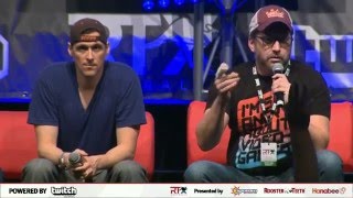 Rooster Teeth RTX Australia 2016 RvB Panel [upl. by Pallaten]