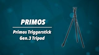 Primos Trigger Stick Gen3 Tripod Onyx  Skjutstöd [upl. by Jonette]