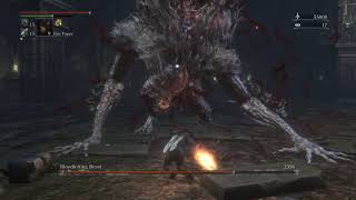 Bloodborne Bloodletting Beast Quick Kill  Skill Build Beasthunter Saif [upl. by Aivatnahs]