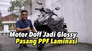 Motor Doff Jadi Glossy Pasang PPF Laminasi [upl. by Sheeran]