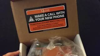 Unboxing my qlink wireless phone [upl. by Suhsoj]