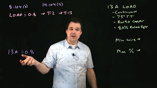 Conductor and OC Sizing  Continuous Load with 14104 [upl. by Herates]