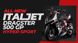 All New Italjet Dragster 500 GP Hyper Sport Specs Features Availability Release Date [upl. by Jeanelle985]