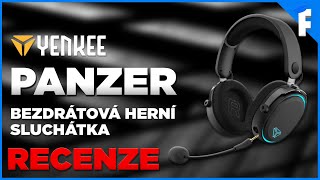 Bez drátu  RECENZE Bezdrátová herní sluchátka Panzer YHP 3400  Fenzi [upl. by Naesal]