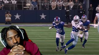 ONLY THEY CAN GET AWAY WITH THIS quotGiants vs Cowboys  2023 Week 10 Game Highlightsquot REACTION [upl. by Ayotl]