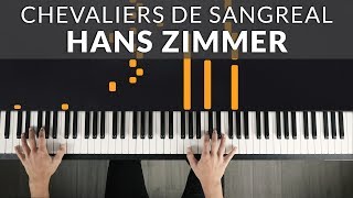 Chevaliers De Sangreal  Hans Zimmer The Da Vinci Code  Tutorial of my Piano Cover [upl. by Aroled]