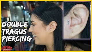 The Double Tragus Ear Piercing [upl. by Joses]