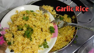 Garlic rice in 5mint Belluli Chitranna lassun chawal  south style Chitranna by Samina [upl. by Attwood199]