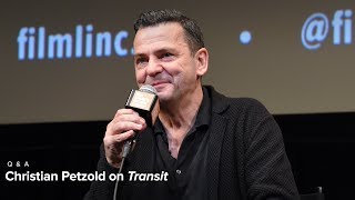 Christian Petzold  Transit QampA [upl. by Turner]