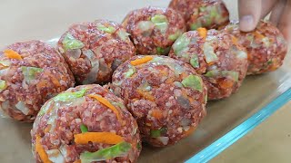 💯 This meatball recipe will drive you crazy 📌 I cook this meatball 3 times a week  tasty amp juicy [upl. by Ferdinanda]