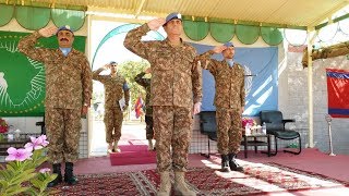 Pak Engineers Medal Parade  UNAMID [upl. by Ariad]