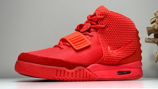 NIKE YEEZY 2 RED OCTOBER REVISITED [upl. by Imailiv]