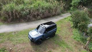 Land Rover Defender 90 2022 Tasman Blue [upl. by Atiugram]