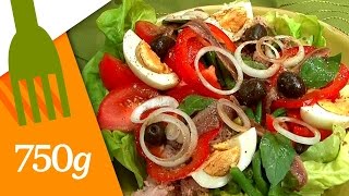 Salade façon niçoise  750g [upl. by Meldoh]