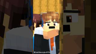 Odo Kentang Di Cekek Sama Stresmen animasi minecraft indonesia short [upl. by Arikahc461]