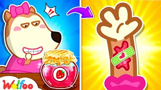 Uh Oh Lucy Got A Boo Boo  Funny Stories for Kids About Magic Tricks 🤩 Wolfoo Kids Cartoon [upl. by Auqkinahs668]