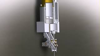 STIRLING ENGINE SOLIDWORKS 3D MODEL  GAMMA CONFIGURATION WITH SCOTCH YOKE  HARMONIC DRIVE [upl. by Jeavons494]