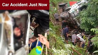 Lim Travel Kohima To Mokokchung Sumo Met An Accident Just Now mymemorylens [upl. by Aisa]