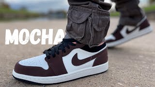 They Really Had To Do It To These Jordan 1 Low MochaLight Chocolate Review amp On Foot [upl. by Aidroc503]